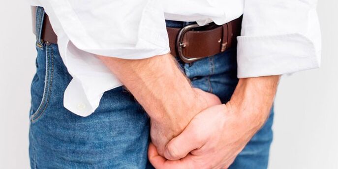 pain in groin with cystitis